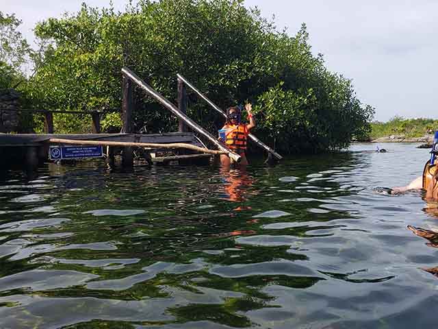 Cenote Abierto Lago Playa del Carmen