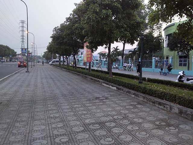 District 9 Street Ho Chi Minh City