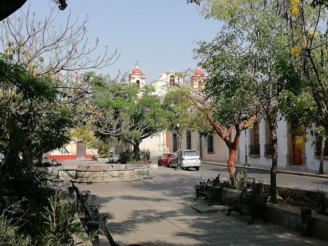 squares in Oaxaca