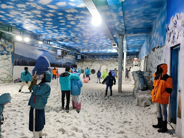 Snow Park in Kolkata
