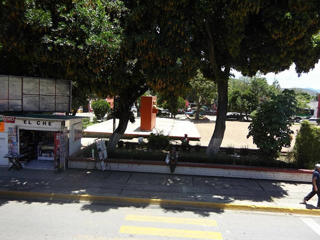 squares in Oaxaca