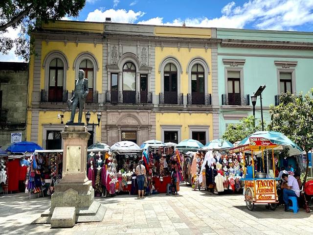 Plaza de la Constitucion Oaxaca