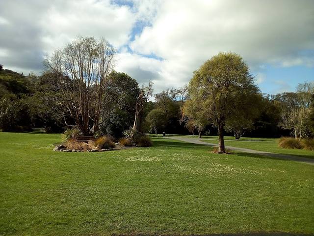 Woodhaugh Gardens in Dunedin