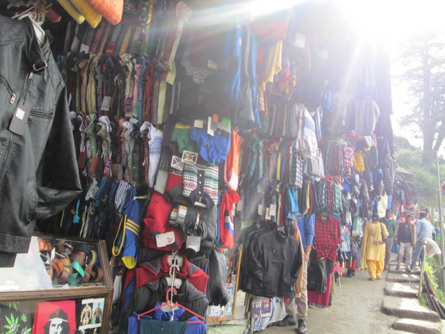 markets in Shimla India